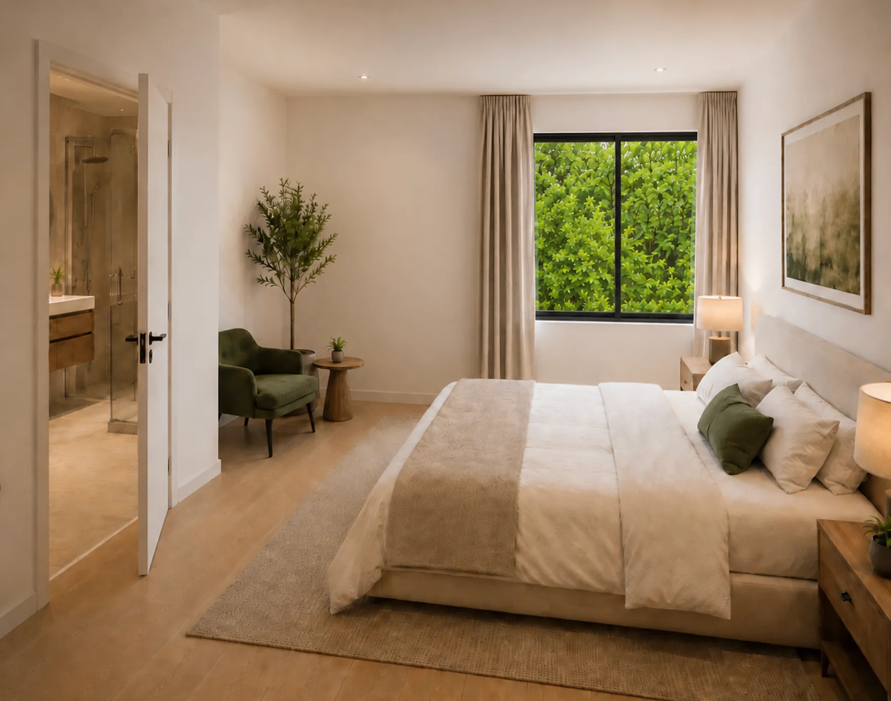 Suite parentale avec salle de bains attenante